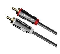 Accessoires audio Monster Cable CABLE AUDIO INTERCONNEXION 2RCA M/M 3M