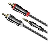 Accessoires audio Monster Cable CABLE AUDIO JACK 3,5MM/2 RCA 1,5M