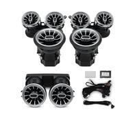 Accessoires Auto 64 LED Couleur Grille D'aération Pour Climatisation Turbine Pour Benz Classe E Coupé C238 2016-2017 2018 2019 2020 2021 2022 Ventilation De Climatisation(A App 1Set)