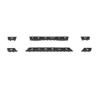 Accessoires auto Compatible Avec BMW Série 6 2009 2010 2011 2012 2013 2014 2015 Couvercle De Boutons Commande Climatisation Voiture 61319313922(Model C)