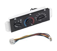 Accessoires auto Compatible Avec Jeep Pour Wrangler TJ 1999 2000-2004 1 Panneau De Commande Chauffage Voiture Interrupteur Moteur Soufflerie 55037473AB BL101 HS-373