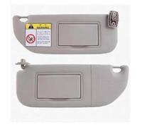 Accessoires Auto Console De Pavillon Pare-Soleil Intérieur avec Miroir Ensemble Avant pour Peugeot 301 pour Citroën C2 C3 2014-2017 Parapluie Pare Soleil Voiture(Left and Right)