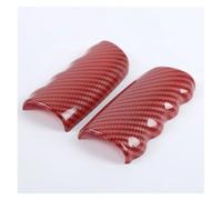 Accessoires Auto Couvercle Décoration Levier Frein À Main Voiture Accessoires Voiture Pour Chevrolet Pour Corvette Pour C6 2005 - 2013 ABS En Fiber Carbone/noir(Red Carbon Fiber)