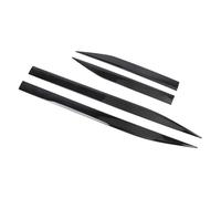 Accessoires Auto pour Mitsubishi pour Outlander 2022-2025 Moulures Latérales Chromées en Plastique ABS (4 Pièces)(Black)