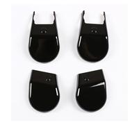 Accessoires Auto Pour Toyota Pour Hilux Accessoires Intérieurs ABS Noir Brillant Siège Voiture Pied Vis Capuchon Protection Décoration Couverture Garniture(Glossy Black)