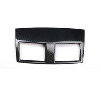 Accessoires Auto Pour Toyota Pour RAV4 2009-2012 Voiture Pour Tableau Bord Console Centrale Évent Cadre Couverture Autocollant Intérieur Auto Moulures Style(Carbon Fiber Black)