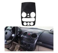 Accessoires Auto Pour VW Nouveau Pour Coccinelle 2003-2010 Intérieur Voiture Tableau Bord Console Centrale Cadre Décor Garniture ABS Carbone Noir Accessoires(WIth SOS Button)
