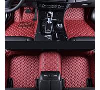 Accessoires Auto Tapis De Sol De Voiture Accessoires Tapis en Cuir Tapis Tampons pour Hyundai pour Genesis pour Coupé 2008-2012 Tapis de Sol antidérapant pour Automobile(Bordeaux)