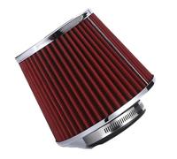 Accessoires Automobiles 76 Mm Entrée D'air Froid Tuyau D'induction Turbo Avec Filtre À Air Kit Filtre Air Froid Kit(Red)