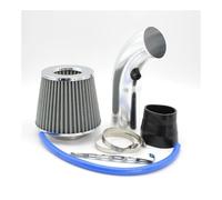 Accessoires Automobiles 76 Mm Entrée D'air Froid Tuyau D'induction Turbo Avec Filtre À Air Kit Filtre Air Froid Kit(White kit)
