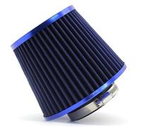 Accessoires Automobiles 76 Mm Entrée D'air Froid Tuyau D'induction Turbo Avec Filtre À Air Kit Filtre Air Froid Kit(Blue)