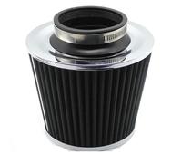 Accessoires Automobiles 76 Mm Entrée D'air Froid Tuyau D'induction Turbo Avec Filtre À Air Kit Filtre Air Froid Kit(Black)