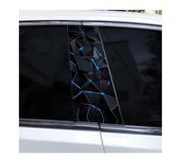 Accessoires Automobiles Lot De 2 Autocollants Pour Pilier Central De Voiture, Film De Protection Étanche Pour Pilier B, Honeycomb Universe(N)