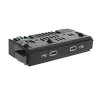 Accessoires automobiles pour MK2 2017 2018 Voiture Type-C Socket Avant Arrière USB Adaptateur 5NA035736 Double Type-C Socket Adaptateur de charge rapide