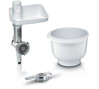 Accessoires Baking Sensation - BOSCH - MUZ5BS1 - Hachoir a viande - Grille 5 mm - Accessoire biscuit 4 formes - Bol 3.9 L