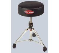 Gibraltar tabouret pour batterie, tabouret de batterie 9000 Series Round Softy (diamètre : 35cm, matériau Cordura et assise en vinyle, position tripode, pieds en caoutchouc 'Super Foot')