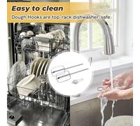 Accessoires Batteur pour kenwood Remplacement 2pcs Accessoires(A*2) | Matériau acier pour premium, anti-, finition lisse, sécurité alimentaire, durabilité exceptionnelle