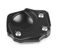 Accessoires Béquille Pied Béquille Latérale Pour Aprilia GPR150 APR125 CR150 APR150-6V STX Café APR125-2 Moto Agrandir La Plaque De Support De Coussin D'extension(Noir)