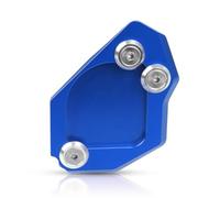 Accessoires Béquille Pied Béquille Latérale Pour F650GS Twin 2008-2011 F700GS 2008-2014 2015 2016 2017 Moto Agrandir Plaque De Support De Coussin D'extension(Bleu)