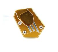 Accessoires Béquille Pied Béquille Latérale Pour HONDA CB150R CBR250R CB300F CB300R CBR300R CB300F CB400 Moto Agrandir Plaque De Support De Coussin D'extension(Or)