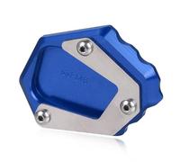 Accessoires Béquille Pied Béquille Latérale Pour Honda CBR500R CBR650R VFR800X VFR 800X Crossrunner Moto Agrandir Plaque De Support De Coussin D'extension(Bleu)
