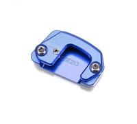 Accessoires Béquille Pied Béquille Latérale Pour HONDA PCX 125 150 160 PCX125 PCX150 PCX160 2016-2022 Moto Agrandir Plaque De Support De Coussin D'extension(Bleu)