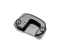 Accessoires Béquille Pied Béquille Latérale Pour HONDA PCX 125 150 160 PCX125 PCX150 PCX160 2016-2022 Moto Agrandir Plaque De Support De Coussin D'extension(Noir)