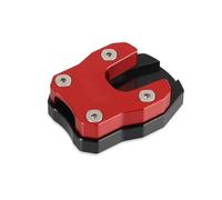 Accessoires Béquille Pied Béquille Latérale Pour Honda PCX 125 150 160 PCX125 PCX150 PCX160 ADV 150 350 Moto Agrandir Plaque De Support De Coussin D'extension(Rouge)