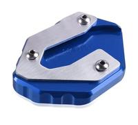 Accessoires Béquille Pied Béquille Latérale Pour Yamaha FJ-09 MT-09 Tracer900 FJ09 MT09 XSR 900 Abarth 2020 Moto Agrandir Plaque De Support De Coussin D'extension(Bleu)