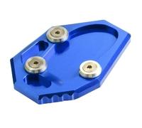 Accessoires Béquille Pied Béquille Latérale Pour Yamaha FZ6 FZ6R FZ6-S2 ABS 2004 2005 2006 2007 2008 2009 Moto Agrandir Plaque De Support De Coussin D'extension(Bleu)
