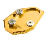 Accessoires Béquille Pied Béquille Latérale Pour Yamaha FZ6 FZ6R FZ6-S2 ABS 2004 2005 2006 2007 2008 2009 Moto Agrandir Plaque De Support De Coussin D'extension(Or)