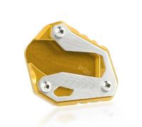 Accessoires Béquille Pied Béquille Latérale Pour Yamaha MT-03 /MT03 ABS/NIKEN GT 2019 2020 2021 2022 2023 Moto Agrandir Plaque De Support De Coussin D'extension(Or)