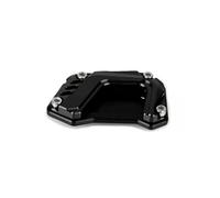 Accessoires Béquille Pied Support Latéral Pour Peugeot DJango 150 2021 2022 2023 Moto Agrandir Plaque De Support De Coussin D'extension(Noir)