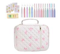 Accessoires Bibliques pour Femmes,Accessoire d'Apprentissage Religieux | Kit Complet avec Étui, 12 Surligneurs de Couleur, 5 Stylos, 75 Marque-pages, 200 Étiquettes pour Journal Biblique,Pour