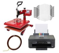 Accessoires Blanc pour Sublimation, Imprimante & Presse à Chaud