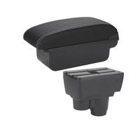 Accessoires Boîte Rangement Console Centrale Voiture Pour Dacia Pour Duster 2019 2020 2021 2022 2023 2024(C3 Noir blanc Sans USB)