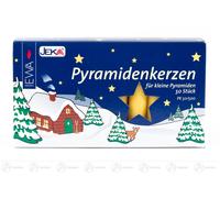 Accessoires Bougies de Pyramide, Miel (50) B = X H=Environ 1,4 Cmx8 CM Neuf