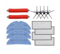 Accessoires brosses/filtres/serpillières 14 pièces