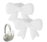 Accessoires Casque Audio Mignons,2 Pièces 3D en Silicone Décoratif | Attaches à Clip pour la Décoration des Écouteurs - Idéal pour Filles, Adolescents, Étudiants, Amis, Anniversaire, Fêtes, Bureau et