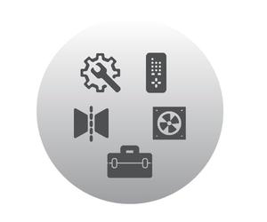 Accessoires cheminée à gaz Max Blank - kit de pièces de rechange avec 4 injecteurs de gaz pour gaz naturel