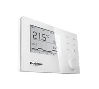 Accessoires cheminée Buderus - Unité de commande système RC310 blanc