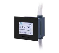Accessoires cheminée CB - Kit complet contrôleur de pression différentielle DC Pro+ Acier Noir