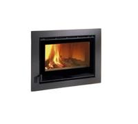 Accessoires cheminée La Nordica - Cadre en acier verni anthracite - Cornice Steel 3 Lati