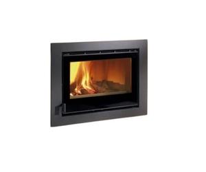 Accessoires cheminée La Nordica - Cadre en acier verni anthracite - Cornice Steel 3 Lati