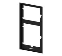 Accessoires cheminée Max Blank - cadre décoratif pour KE 1 porte droite avec compartiment de cuisson 3-seitig, 53 x 116 x 5 cm