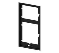 Accessoires cheminée Max Blank - cadre décoratif pour KE 1 porte droite avec compartiment de cuisson 4-seitig, 53 x 117 x 5 cm