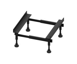 Accessoires cheminée Max Blank - MB support palier anthracite pour KE 1, KE 2, KE 11 & KE 12 Profondeur d'insertion 44,5 cm, pieds réglables 30 à 38 cm