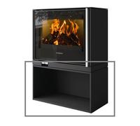 Accessoires cheminée Oranier - Box (bûcher) pour Ziva