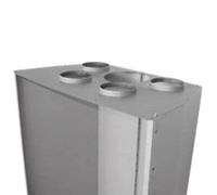 Accessoires cheminée Spartherm - Manteau de convection pour raccord de conduit de fumée Ø 180 mm pour Mini 2L/2R Türanschlag links, Abgasanschluss Ø 180 mm