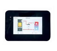 Accessoires cheminée Spartherm - S-Thermatik NEO pour Lean 3RL-70h Kit complet avec cadre d'affichage noir